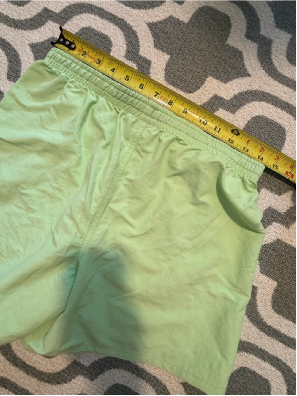 NEW Patagonia Baggies 5” Salamander Green Activewear Shorts running gym workout - Picture 7 of 10